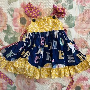 Eleanor Rose Alphabet dress